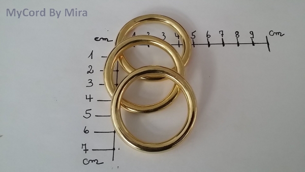 O-Ring - Rundring 38 x 5,5 mm Messing massiv