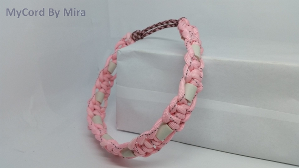 EM Keramik Halsband fluoreszierend/reflektierend